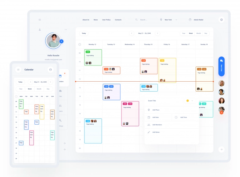 patient management calendar