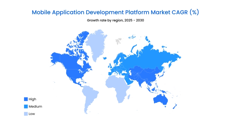 Mobile app development market CAGR Mobile app development market CAGR