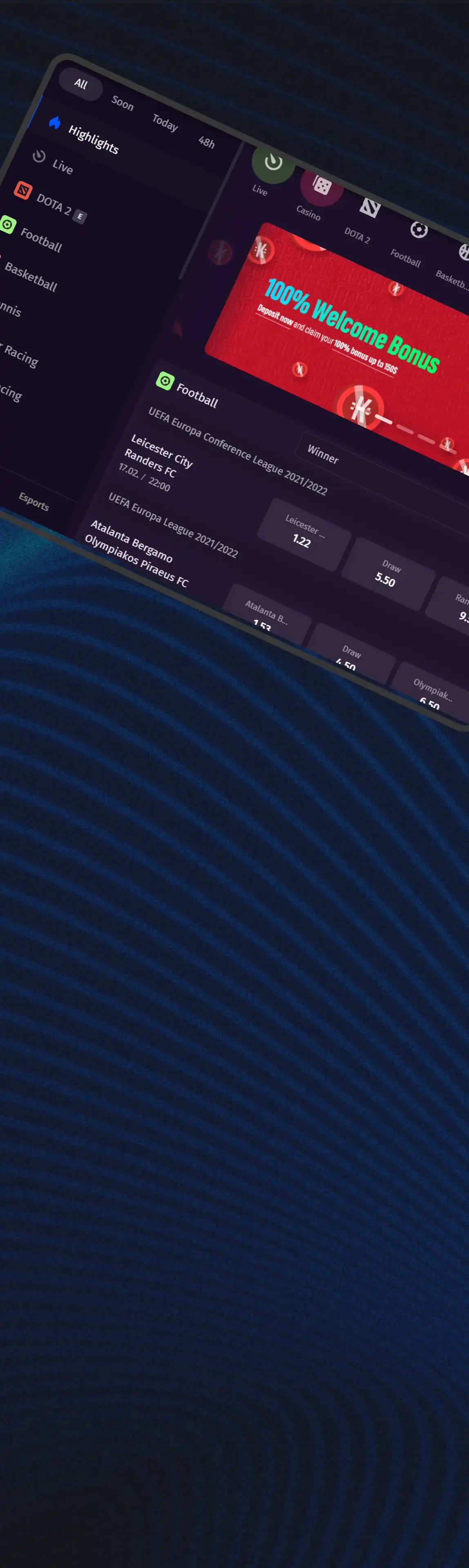 Cryptocurrency Betting Platform